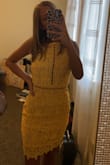 I love this dress! The dress has amazing material and is not itchy at all. - Paige L.