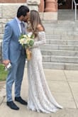 It was perfect for our court wedding! It was exactly the style & look I was going for! - Crystal H.