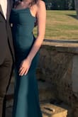 It was a gorgeous color, and was so pretty at prom. The only thing is i have a little rib cage and it was a little loose around there, it could've been tighter. Also was a little long, but better with heels. - Sophie C.