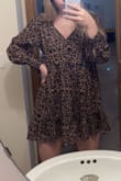 I got this for a wedding in May! Not too short and the sleeves were the perfect length. - Micki B.