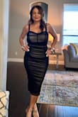 Ladies, this dress is a 5 Star! Fits perfect and hugs you in all the right places! I received so many compliments! It's all we want in a dress. Sexy, Classy, Comfy and everlasting! Must buy! - Claudia R.