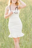 I loved it! It's the right amount of stretchy and photographed beautifully! - Samantha