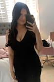 This dress was perfect for a wedding! I got so many compliments. Perfect cut, so comfortable, had this dress on for about 9 hours and felt so confident! Don't skip out on this dress! - Kayla D.