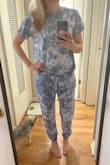 I love this set! It's very comfy and lightweight, so I think it will be great for all seasons. It fits TTS being relaxed but styled. You need this! - Ashley Z.