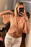 Nice light material. I can see it being perfect for those hot summer nights. Ordered small so it wouldn't fit too tight and I think this size fits perfectly. Highly recommend! - Ketlin V.