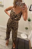 This is one of the most comfortable outfits I own. I would wear it all the time if it was socially acceptable to constantly wear cheetah print! - Jenna A.