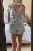 Very cute, wasn't sure about the pattern but honestly love the style so much that it wasn't a hard decision to keep it! - Stephanie W.