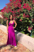 I wore this outfit to a wedding in California. It was comfortable and very flattering. I received lot of compliments! - Ava N.