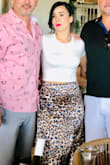 I'm so happy I decided to buy this skirt. I received so many compliments the night I wore it out.  I'm very happy with my purchase and highly recommend buying this skirt. - Linda L.