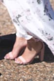 These shoes are perfect! The blush color is beautiful and they're surprisingly easy to walk in! - Cerriana L.