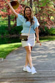 I received lots of compliments wearing this one! A must to every woman's wardrobe! - JENNIFER F.