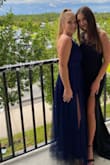 The dress is amazing quality and fit super well overall! I am super short so I expected to have to hem the bottom a little. For reference I'm 5'1" and I ordered a size small and had to hem it 5 inches even with heels on. - Allison G.