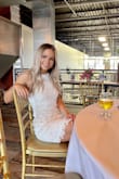 This dress fit perfectly for my engagement party. I ordered an xxs and it got here quickly. Would highly recommend! - Sarah S.
