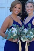 This was perfect for a bridesmaid dress. Comfy all night while so elegant! Great fit. A little long but that's okay! - Lauren G.
