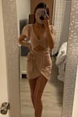 Got this casual, cute dress for a beach vacation and it's perfect! Very pleased with the fit and the material. (It definitely needs to be steamed though before I wear it though haha) - Alyssa D.