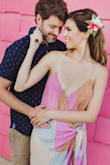Loved the look. Perfect for my engagement pictures. Slightly loose around the bust but fairly easy to adjust with wrap. - Meagan E.