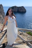 I was nervous about this dress, since I'm short waisted with a large bust. But even with no bra it held me up and the lace details looked great! I was pleasantly surprised with how perfectly it fit - Jennifer T.