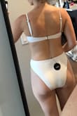 I am so excited to wear this for summer. They're not too cheeky, but not full coverage. - Chelsea F.