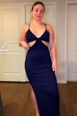This dress fit great. I love how it looks. The material is good quality & thick. Highly recommend. - Victoria M.