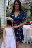 I needed a dress appropriate for church and for a woman my age that wasn't a shift dress or too short. I appreciate a good wrap dress with a little sleeve. It also has a liner built in. I would look forward to this dress in other patterns but same length. - Jill T.