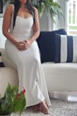 I wore this for my wedding and it was perfect. Just what I was looking for. - Christiana L.