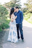 I purchased this dress for my engagement photos in San Francisco and it was my perfect "Something Blue," even before the big day! The flow of the dress was absolutely breathtaking in some of the photos. It's such a beautiful dress and I know I'll be wearing it again for a Napa or brunch day! P.S. It was not that hard to tie. - Gabriela K.