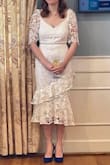 This was an awesome pick for my bridal shower this weekend. It fit perfectly and was super flattering and elegant. I wore it with blue pumps and lots of guests thought it was a much more expensive brand of dress. Recommended everyone to Lulus for some fun stylish options for the summer! - Catherine