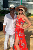 Loooved this hat (plus this Lulus dress) for the perfect Mexico wedding look! Was a bit big for my head, but I have a small head. It was fine as long as there wasn't a strong breeze. ;) - Abby K.