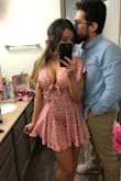 Wore this as my birthday outfit and received SO MANY COMPLIMENTS! I absolutely LOVE this piece! Makes me look and feel sexy and my boyfriend loves it on me. - Alexandria R.