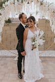 Thank you to Lulus for a high-quality wedding dress that I used for my micro backyard wedding! Initially, I had purchased wedding dresses online from other brands, but instantly fell in love with this dress when it arrived in the mail. Not only is the price of the dress a steal, the fit, delivery, and overall quality is exceptional. As a returning customer, I appreciate how Lulus is a company that is reliable in its value and product, but especially in providing me with the perfect dress to celebrate such a special day in my life. - Denice M.