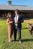 Fit perfect and so flattering on multiple body types. I wore it to a wedding and got so many compliments. It does wrinkle easily so definitely take a steamer. - Logan S.