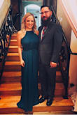 I'm short so I needed to wear very high heels to pull this off. I love this dress so much and hope to wear it again soon! - Stephanie N.