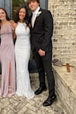 We ordered this dress for my daughter's prom, and it was absolutely perfect. Zero alterations needed. Stunning dress for an amazing price. We would highly recommend! - Carrie L.
