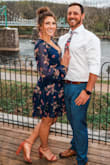 I absolutely love these heels they looked so good for the wedding I attended! The heel was a little loose but I don't think sizing down for 8.5 to 8 would've been the right move. Had no issue walking in them, and wore them for the whole 4-5 hours of the ceremony and reception, comfortably! - Alyssa C.