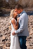 I wore this dress for my engagement photos and I wear it out regularly. It is super comfortable and absolutely gorgeous. I am smaller framed and on the shorter side. I would have preferred a smaller/petite size but there wasn't anything smaller. Maybe you can make a petite size Lulus! I love this dress!!! You can dress it up or dress it down. - Brittany B.