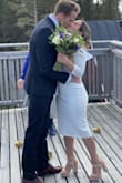 I order it to my civil wedding in Sweden, it arrived in perfect condition and it's a super good dress .. I also buy the shoes in Lulus and love them! - Karla J.