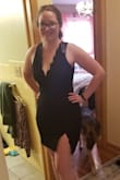 I ordered this as one if many for a wedding since being a nursing mama means my dress needs are very specific (aka easy access needed!) While I didn't end up wearing this one, I'm keeping it as the perfect LBD for my closet! My husband LOVED it, I felt confident in it, and even my kids all approved (including the baby who could still get her dinner without waiting..haha!) - Kate S.