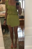 I love this skort, it's so fun for summer! I bought the matching top too but returned it because it didn't fit well, although I wish it had. It's a very unique pairing which I like, and I'm all for the matching sets. The quality isn't amazing (it wrinkles easily and it's fairly thin) but I thought it was worth keeping because it's so cute - Madeline J.