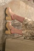 Haven't worn platforms in many years Bc I'm 34 but tis the trend so these were my test and I love them! So cute and comfy and love that it actually is a platform heel and not just one chunk. Definitely recommend! - Jennifer M.
