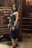 Wore this dress for my wedding anniversary diner! My lower frame is curvy and although it felt a little snug it was a perfect fit! I can't wait to wear this dress again. - Michelle V.