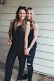 Absolutely love this jumpsuit! I ordered a size up so it could be a little loose per my own preference but could have done my original size and it still would have fit great! I am very close to getting it in grey as well since it is so comfy and versatile. I got a lot of compliments on it too which is always a nice confidence booster - Erica L.