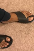 They look so good on my feet. I love the quick delivery and how they fit not too small not too large. The leather is so true to the way it looks online! I will be the talk of Summer thank you so much! - Toni K.