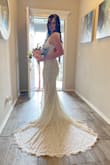 This dress is AMAZING. I bought a $1000 wedding gown to wear to my wedding, I bought this dress as a reception dress. The second I tried it on I knew it had to be my wedding dress. It is stunning and so so so so flattering. I feel so beautiful in it, it's elegant AND sexy. LOVE. - Sara P.