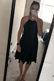 Ordered this dress to take graduation pictures in. I ordered an x-small and a small. The x-small was so big I didn't even bother trying on the small. The cut of the dress was not flattering on me. - Madison B.