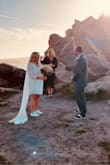 I wore this for my wedding and absolutely loved it! I've never been very traditional when it came to the classic wedding dress, so I went with something I knew I would feel comfortable and confident in! I'm so glad I chose this dress! - Taylor J.