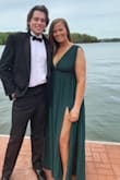 I loved this dress! It was perfect for my college formal! It was, however, not quite long enough for me to wear heels with it, but I have this issue with most dresses. - Claire H.