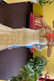 This is a gorgeous dress. Perfect for my vow renewal. I am so excited to look so good! Picture is of me at the alterations shop. - Kelly K.
