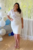 This was my bachelorette's dress and I got so many compliments! It's so gorgeous and comfortable. Love it and totally recommend! - Yasmin S.