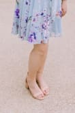Loved these for my graduation. They cut a bit at the ankle strap, especially at the back. However the heel height was perfect for all day wear. - Christina Y.