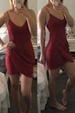 I knew I'd love this dress right away so I bought it in two colours. It's so comfy/stretchy and really flattering! I love this site now! The only things is the dress is must more red in person (not as orangey/rusty as I was expecting) - Jordyn B.